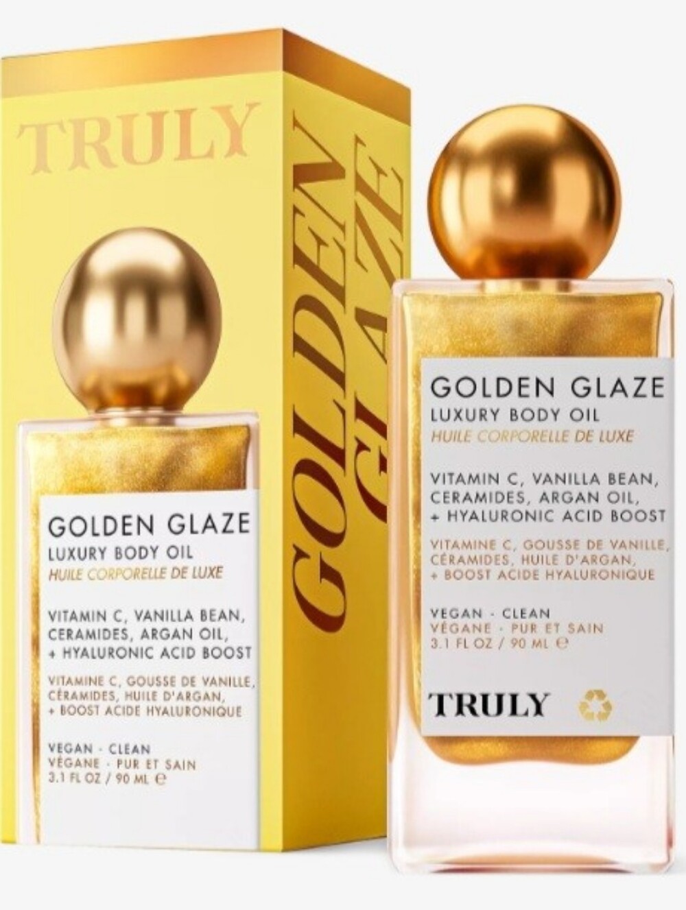 💛 TRULY Golden Glaze Luxury Body Oil - Gold